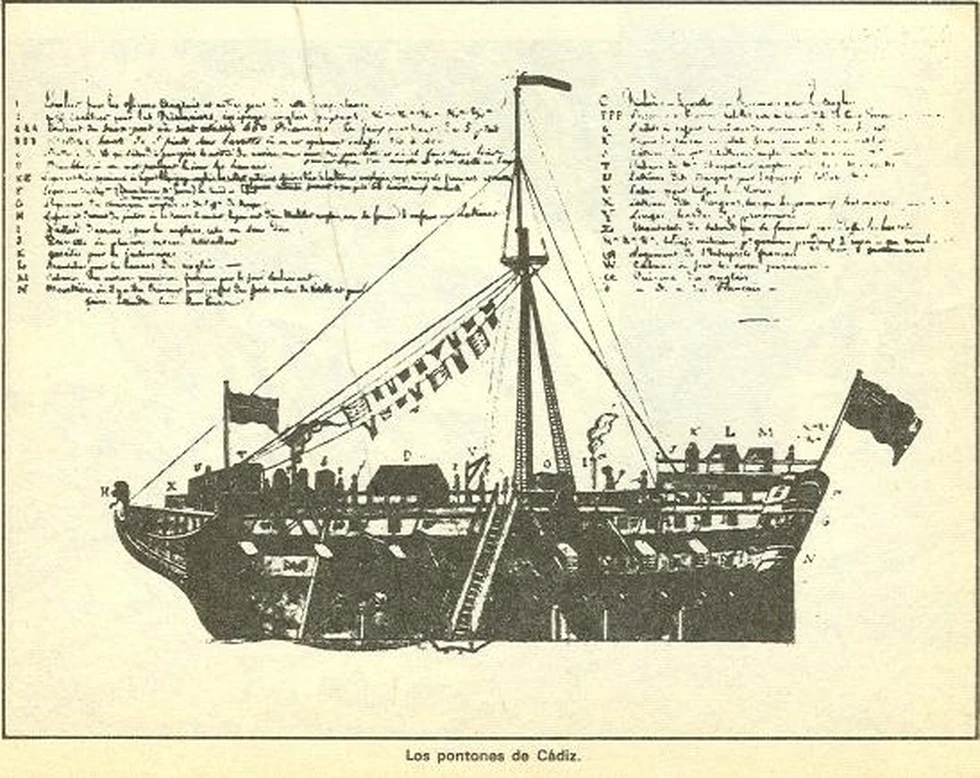 Los Pontones de Cádiz