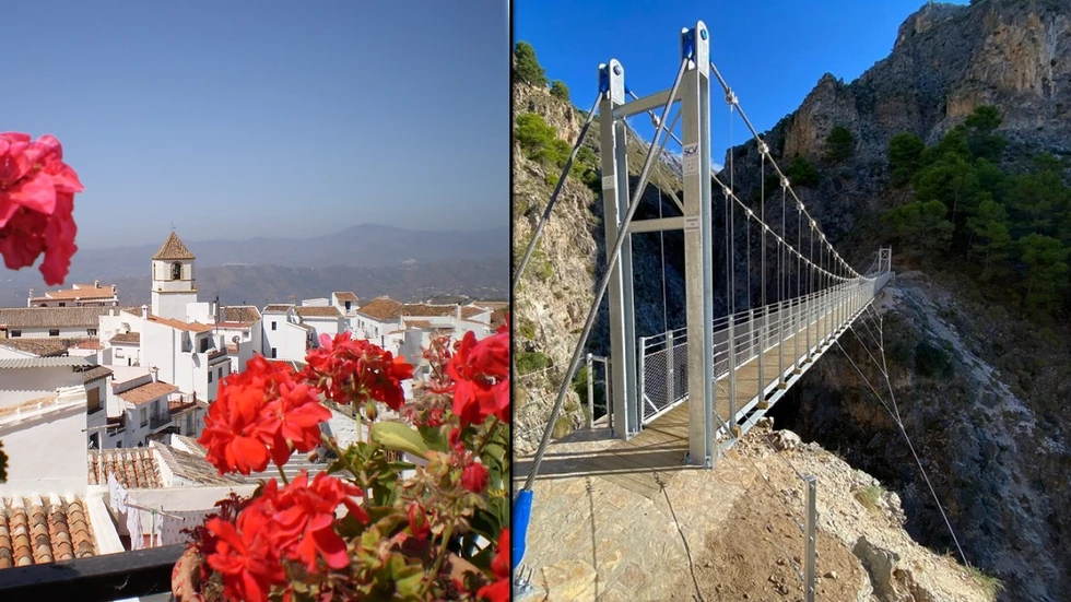 Canillas de Aceituno, un bonito rincón malagueño...