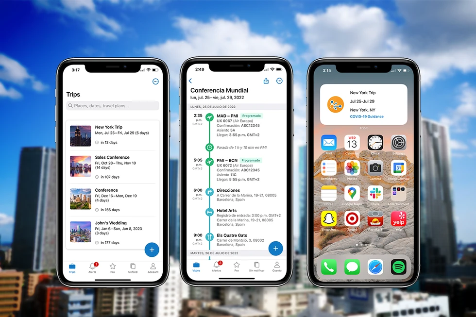 Organiza tus viajes con esta aplicación