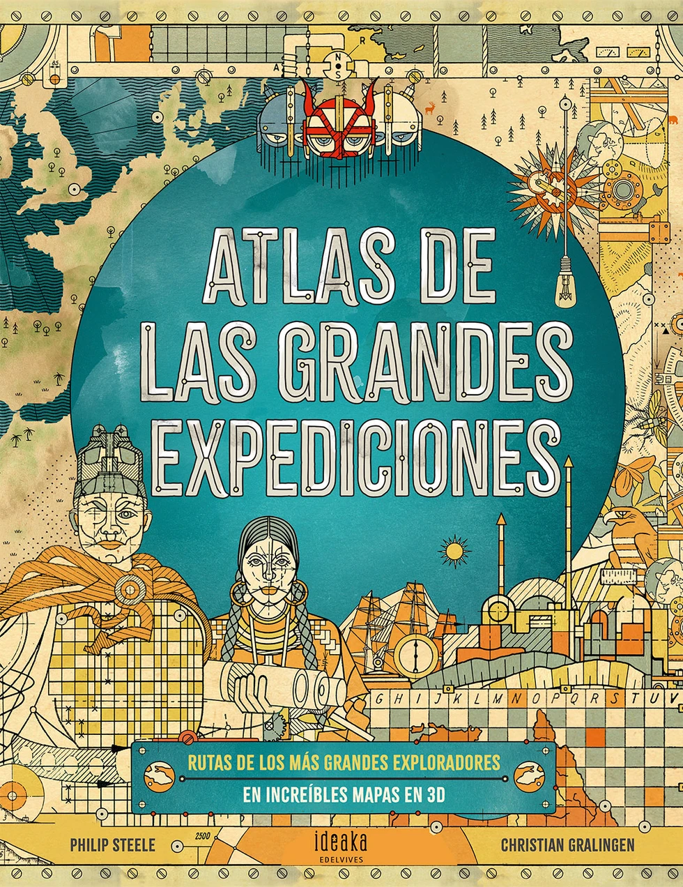 "Atlas de las grandes expediciones", un libro que quiero recomendar