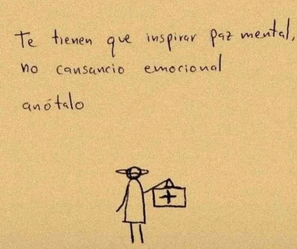 Es mejor dar buena vibra que mala espina