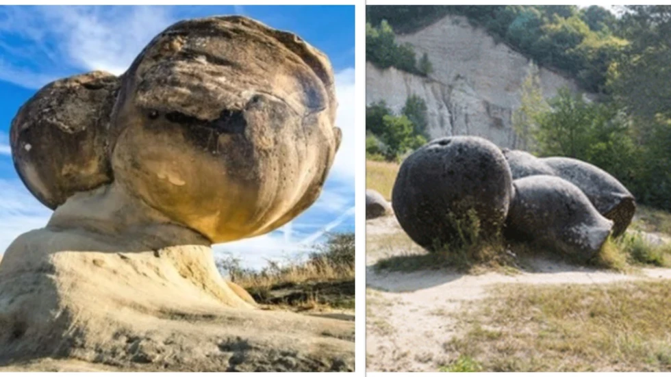 El insólito valle de las "rocas vivas"