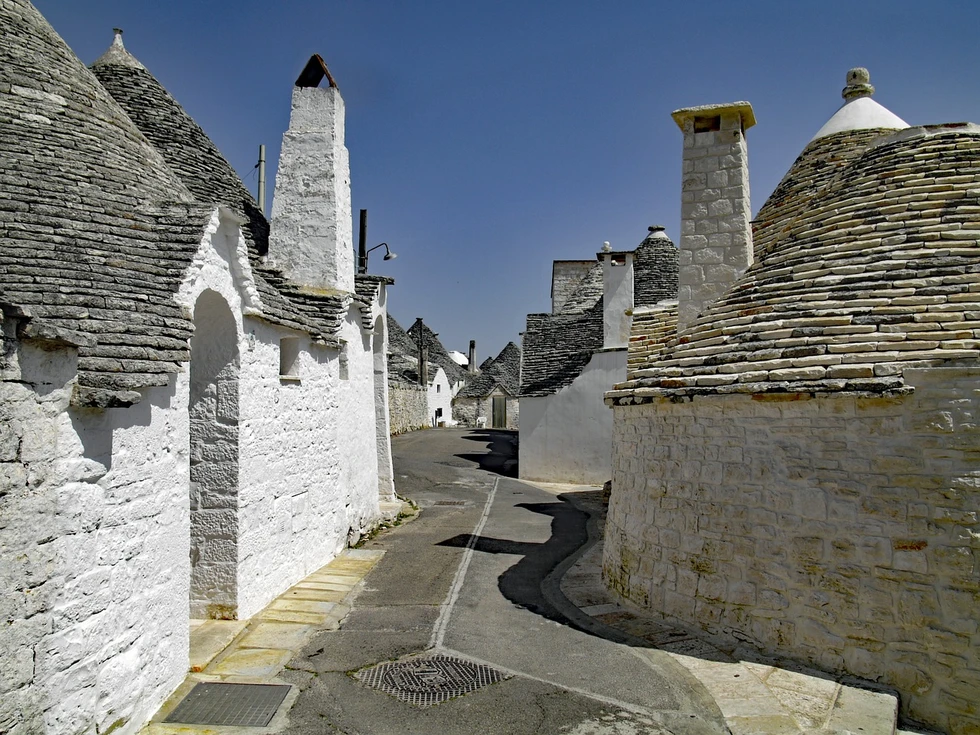 Alberobello, el curioso pueblecito italiano de pintorescas edificaciones