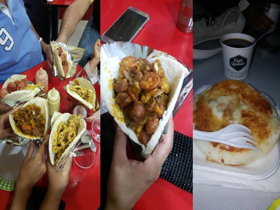 Arepas, un sabroso recuerdo de Colombia...