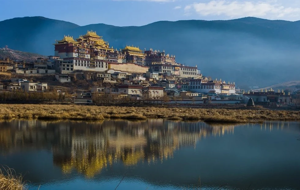 La mítica ciudad tibetana de Shangri-La...