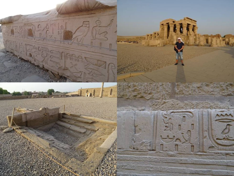 El Templo del "Dios Cocodrilo", Kom Ombo, con una curiosidad...