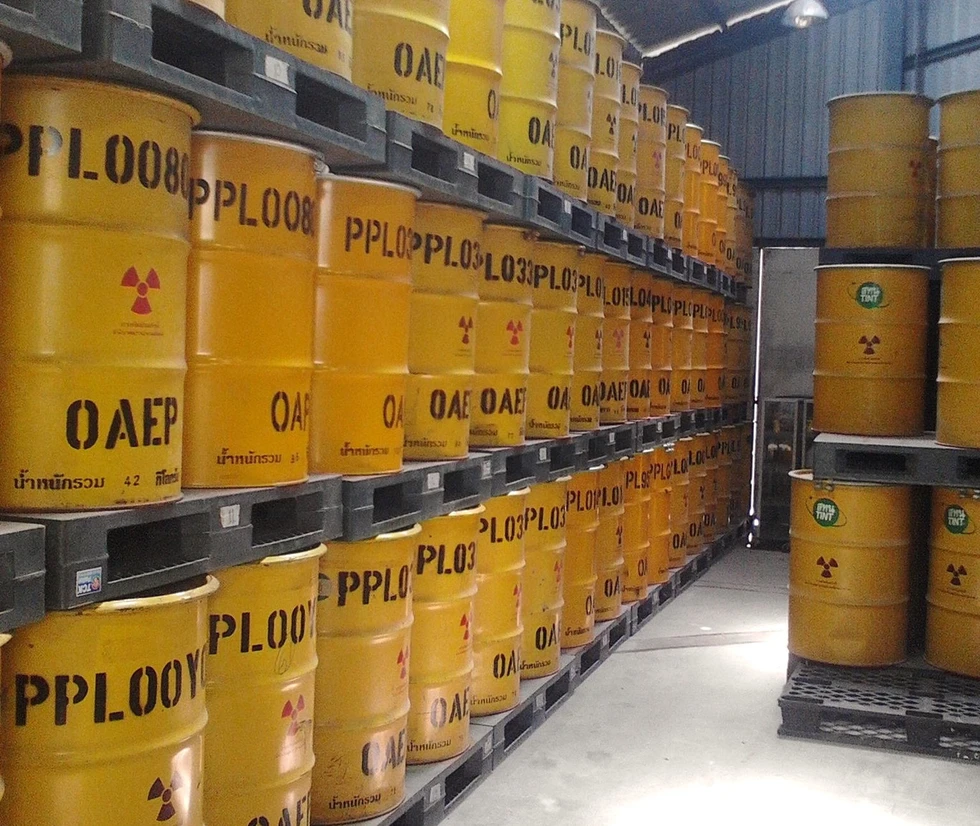 ¿Qué se hace con los residuos nuclerares?