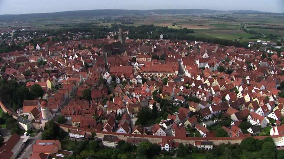 Nördlingen, el curioso pueblo bávaro...