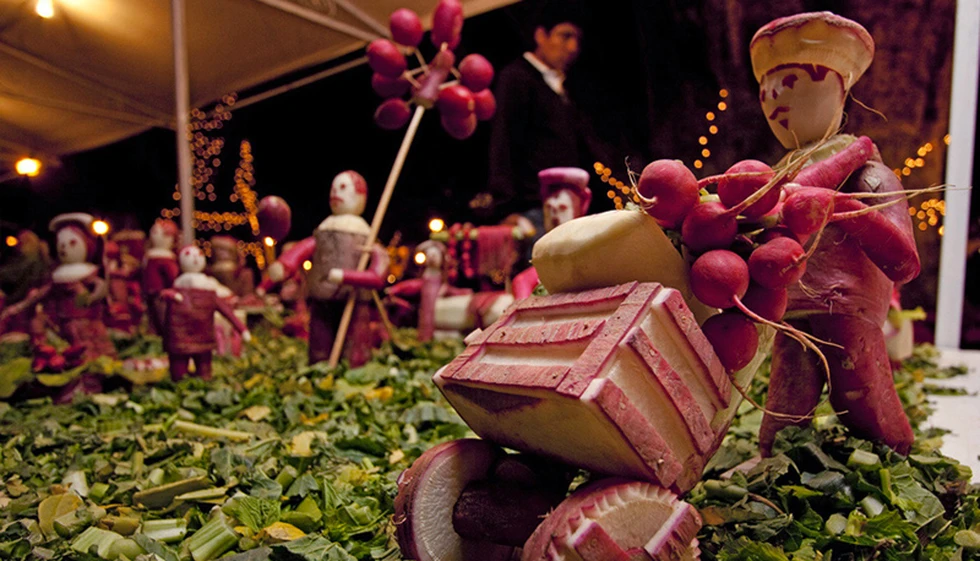 La Noche de Rábanos, una curiosa tradición navideña mexicana