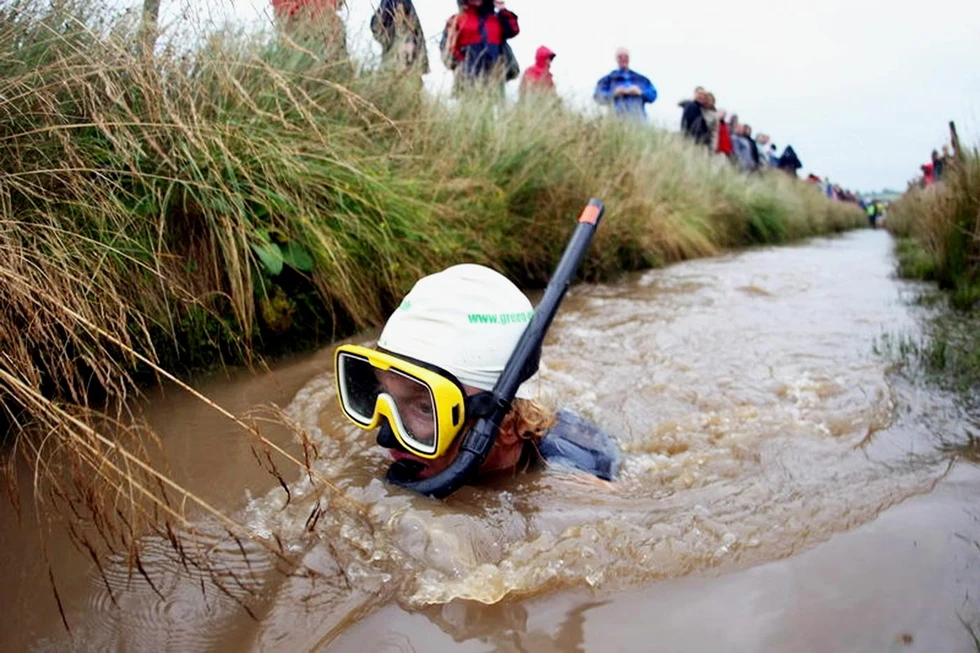 Bog Snorkelling, una insólita competición en Gales
