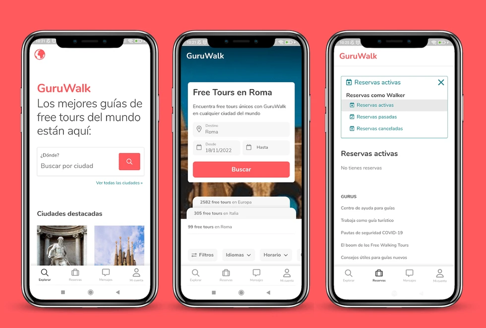 Participa en free walking tours por todo el mundo con esta aplicación