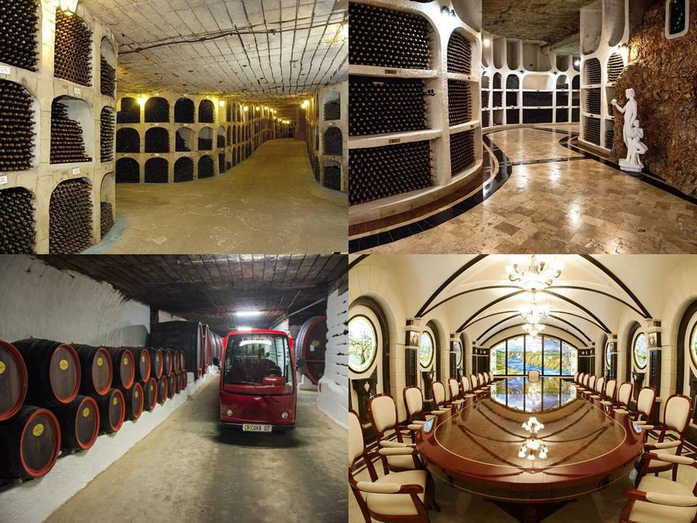 Cricova, unas bodegas subterráneas increíbles...