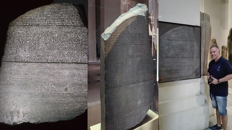 ¿Conocen la piedra de Rosetta?