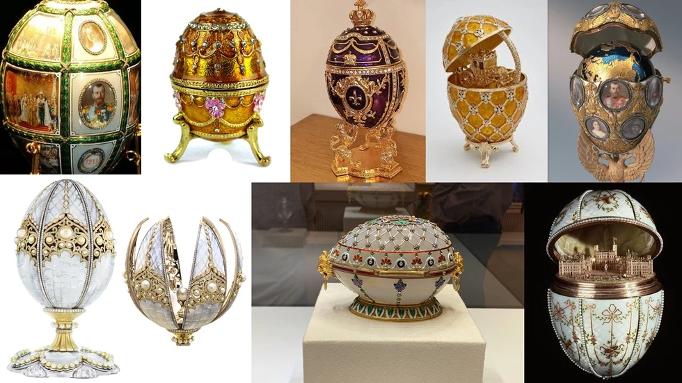 La historia detrás de los famosos huevos Fabergé