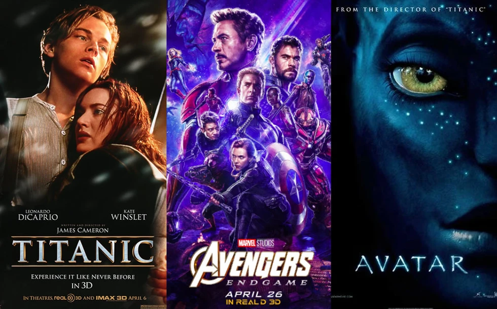 Las 100 películas más taquilleras de la historia del cine