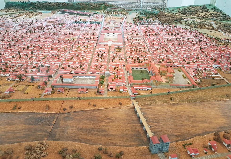 ¿Cómo eran las ciudades romanas?