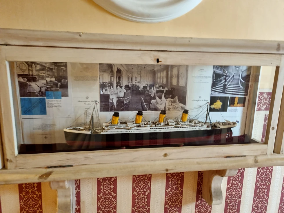 El balneario Leana rinde homenaje al Titanic