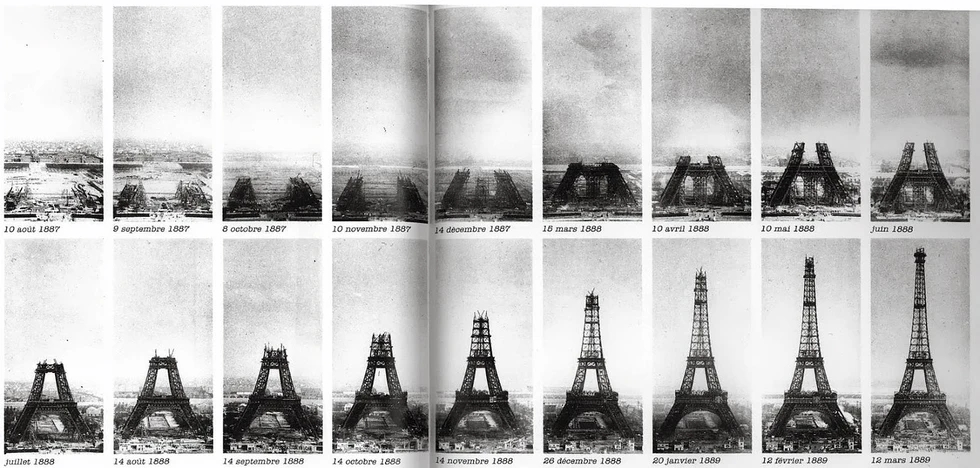 ¿Cómo se construyó la Torre Eiffel?