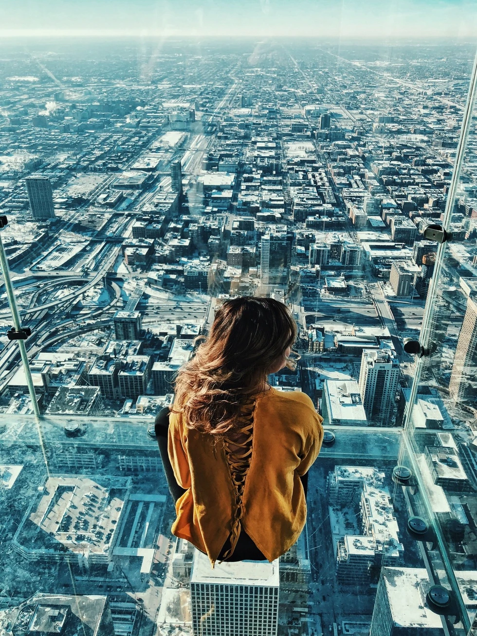 Uno de los miradores más originales del mundo, y está en Chicago...