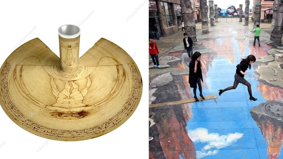 ¿Sabes qué es la anamorfosis?