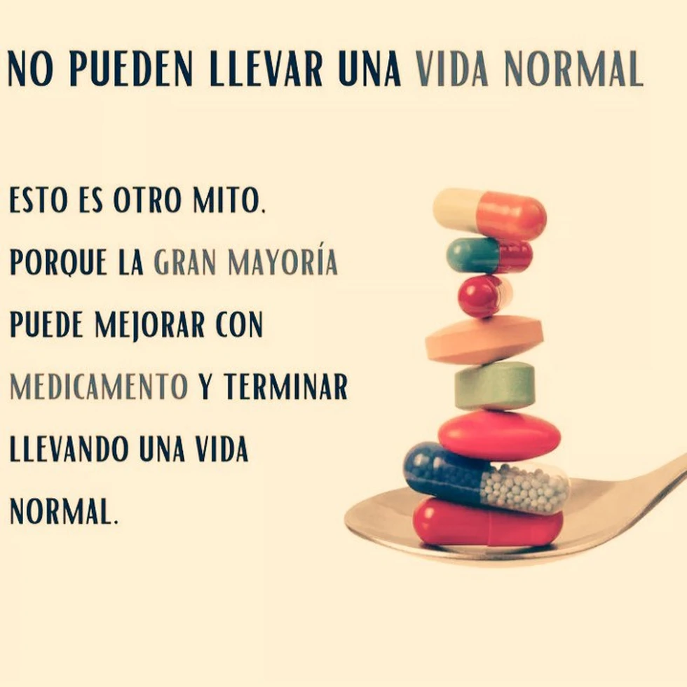 Mitos sobre los pacientes esquizofrénicos. Mito # 2