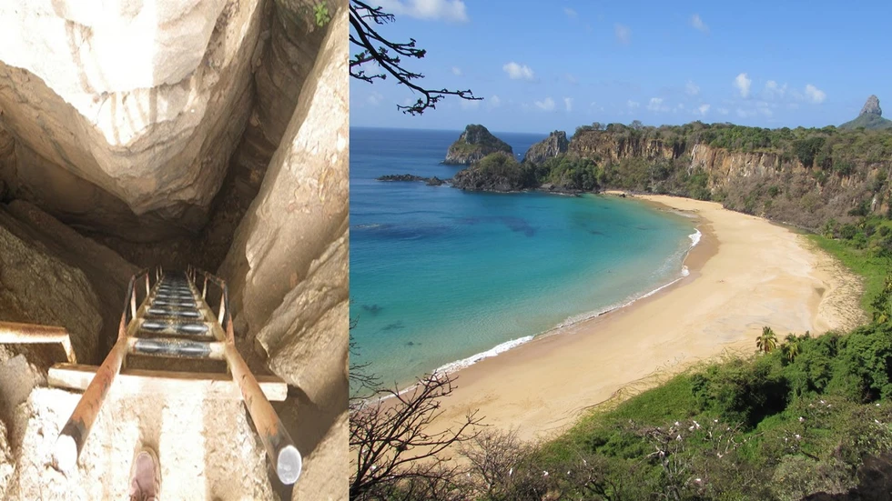 Una de las playas más espectaculares del mundo, con un acceso muy particular...