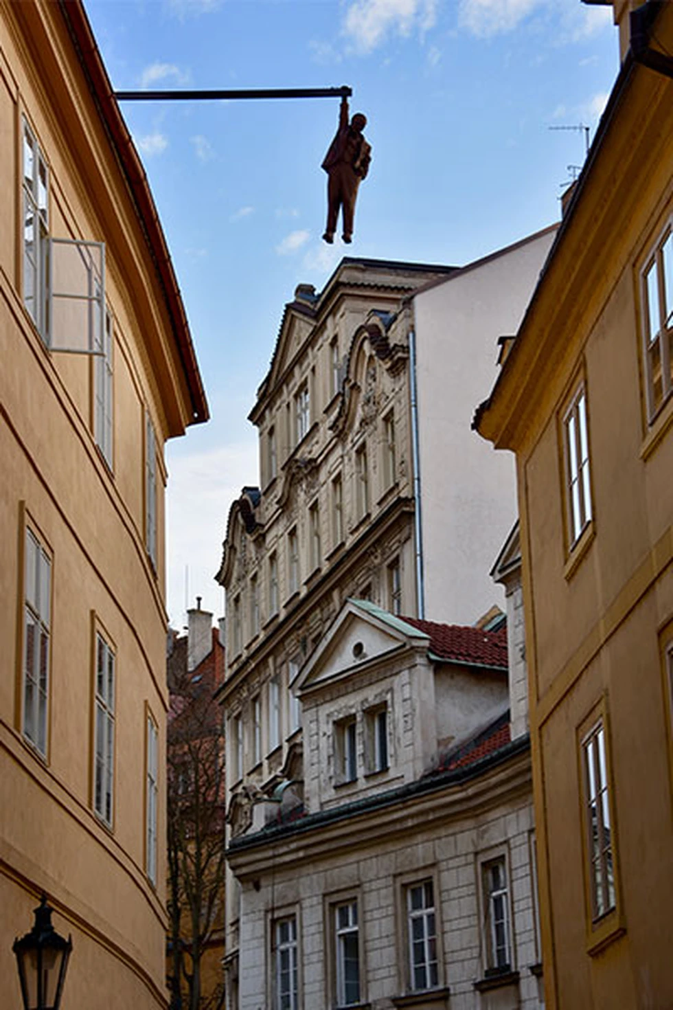 Una escultura insólita en Praga...