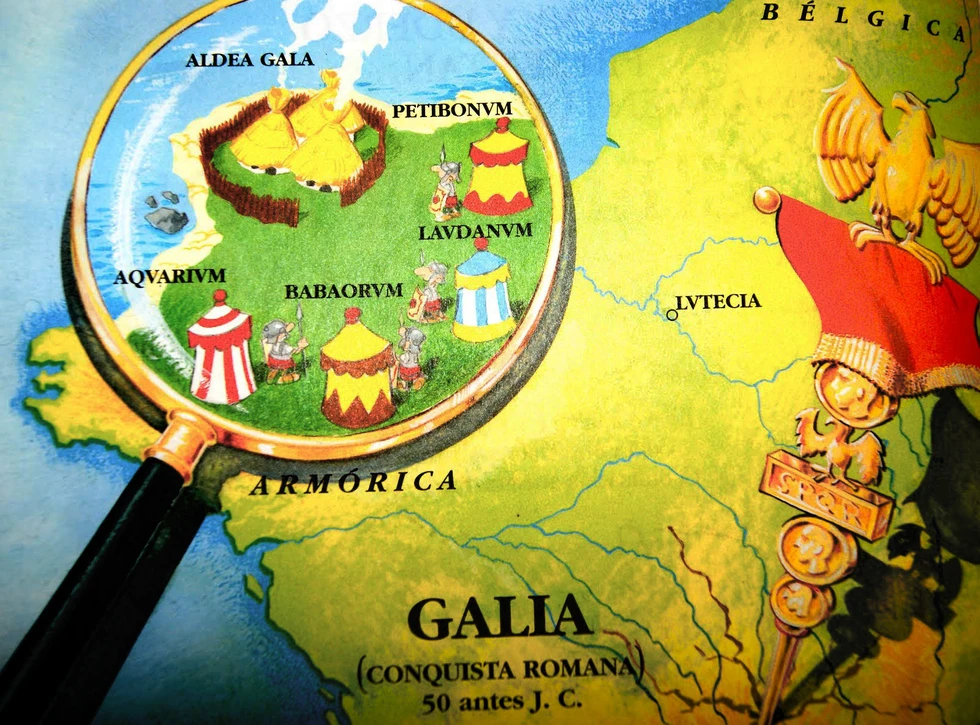 ¿Cómo conquistó el Imperio Romano la Galia?