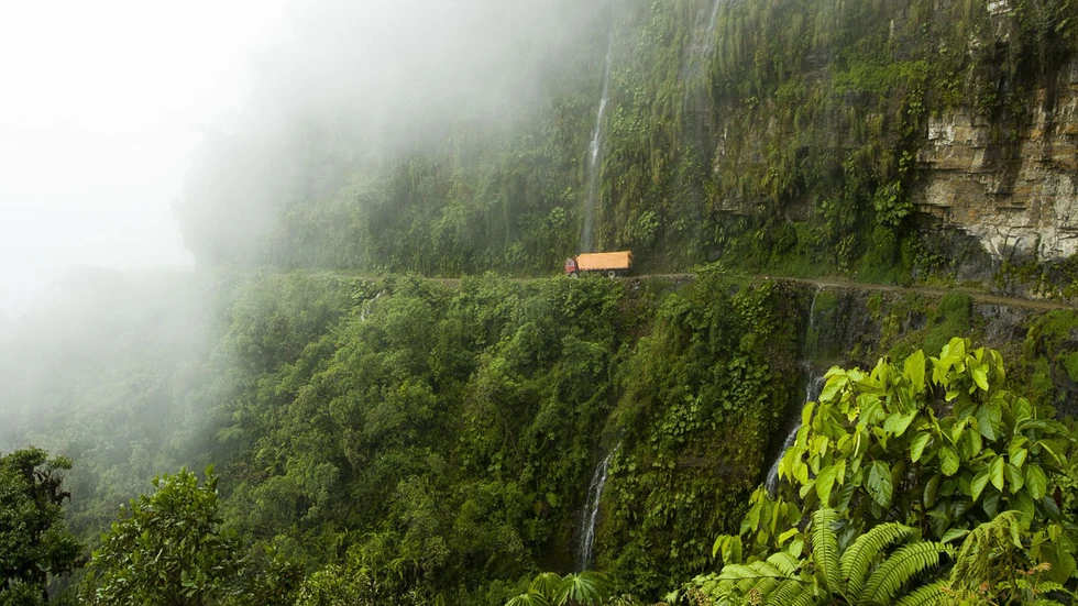 La "Carretera de la Muerte", Bolivia