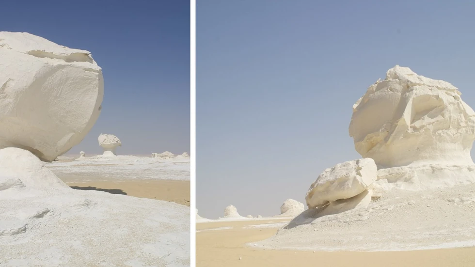 El mágico Desierto Blanco egipcio...