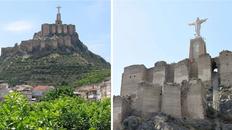 Monteagudo, el imponente castillo murciano...