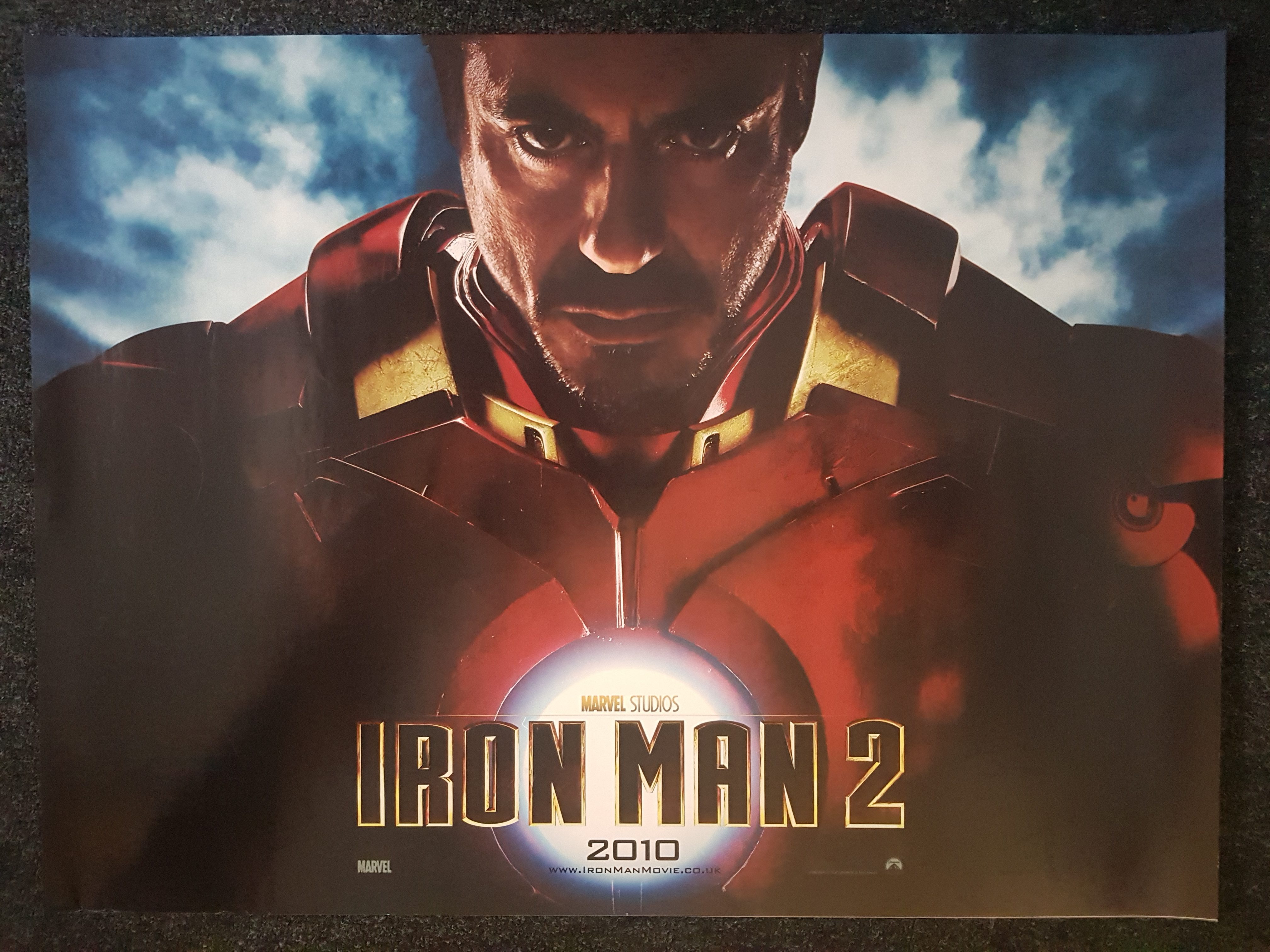 Iron Man 2 Teaser Quad - Vintage Movie Art