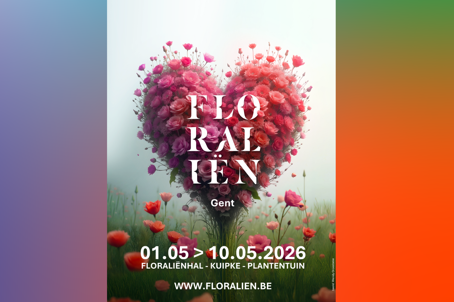 Bezoek de interprovinciale stand op de Floraliën Gent 2026