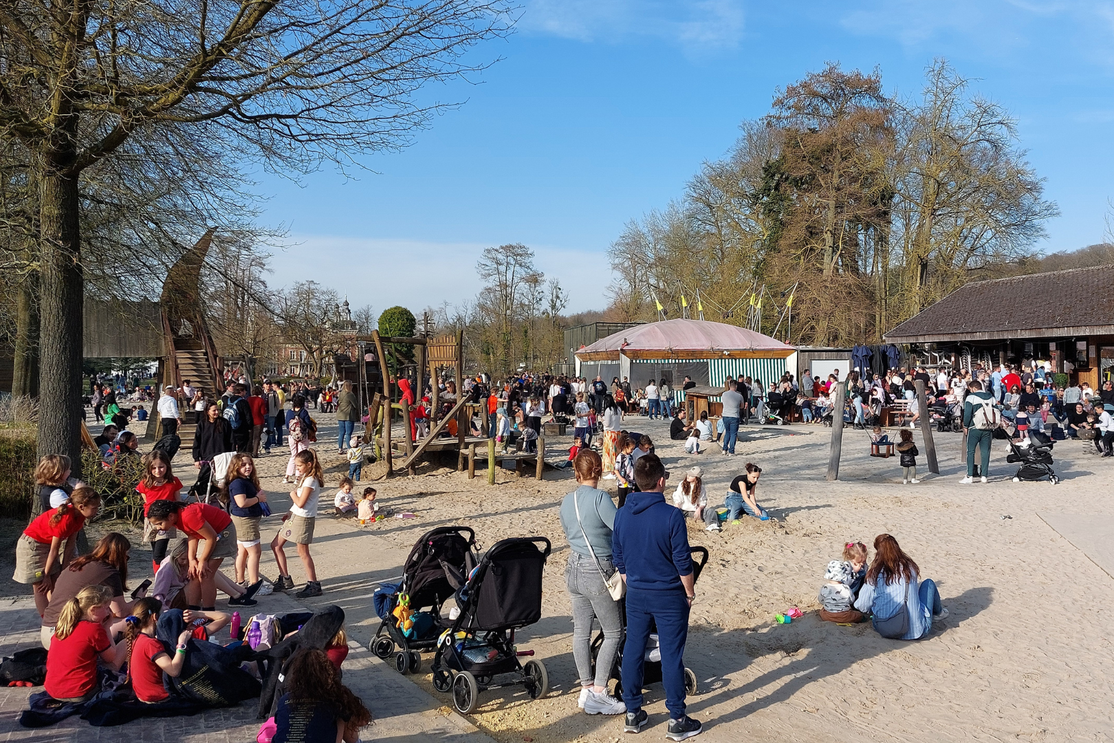 Eerste lentezon doet bezoekerscijfers provinciedomeinen pieken