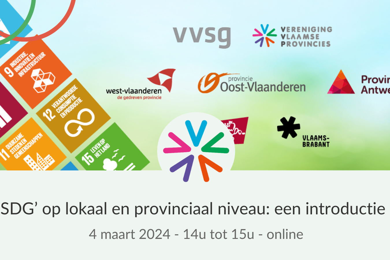 Webinar: SDG’s op lokaal en provinciaal niveau