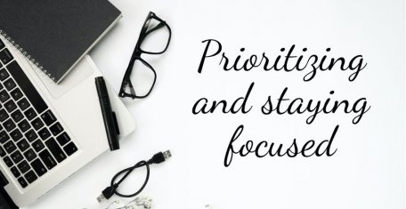 Prioritizing and staying focused | Coaching and courses for introverts @thefrankermessage