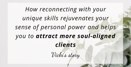 Attract more soul-aligned clients - Vicki's story | Coaching and courses for introverts | The Franker Message