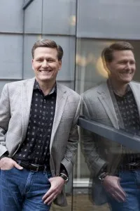 De omslag afbeelding van het boek Vragenvuur: David Baldacci