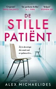 De omslag afbeelding van het boek Verslag Leesclub 100: Alex Michaelides - De stille patiënt