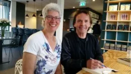 De omslag afbeelding van het boek Op visite bij Walter Lucius