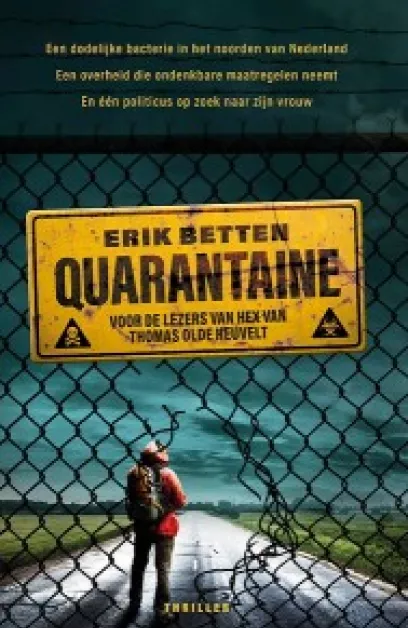De omslag afbeelding van het boek Corona: hoe ziet een Quarantaine er (in thrillerland) uit?