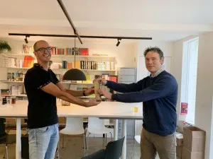 De omslag afbeelding van het boek Uitreiking ThrillZone Award 2019: Arjan Alberts