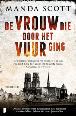 De omslag afbeelding van het boek Scott, Manda - De vrouw die door het vuur ging