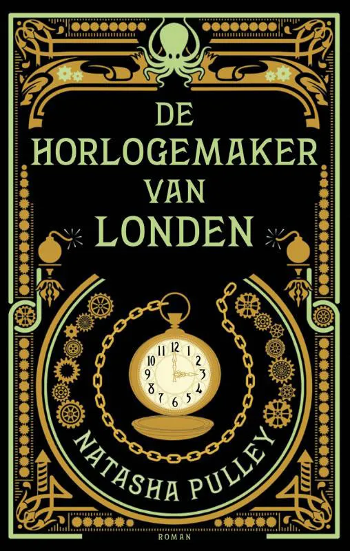 De omslag afbeelding van het boek Pulley, Natasha - De horlogemaker van Londen