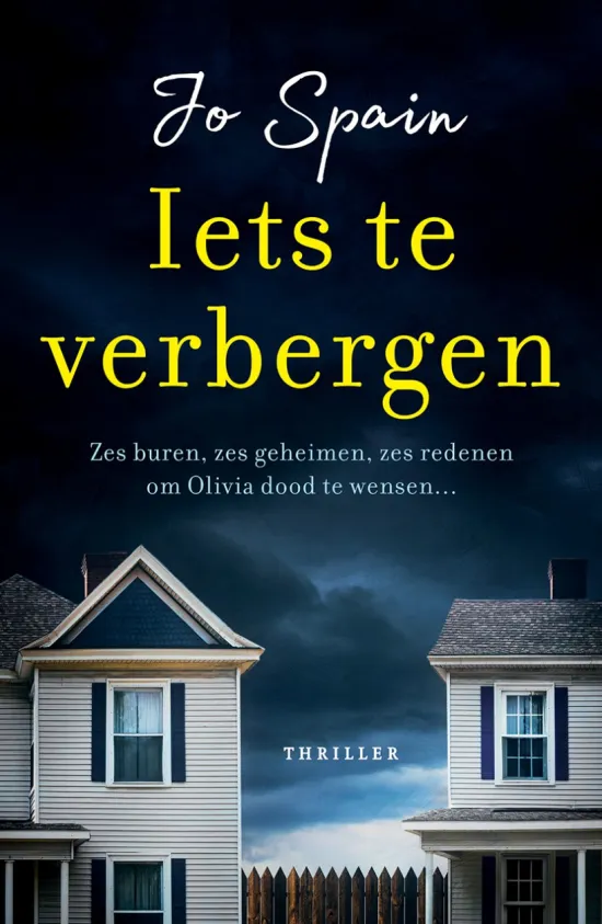 De omslag afbeelding van het boek Spain, Jo - Iets te verbergen