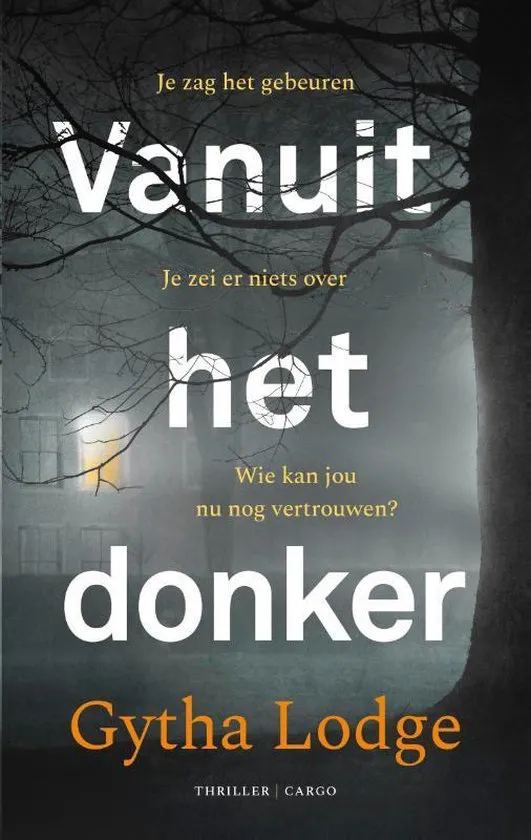 De omslag afbeelding van het boek Vanuit het donker