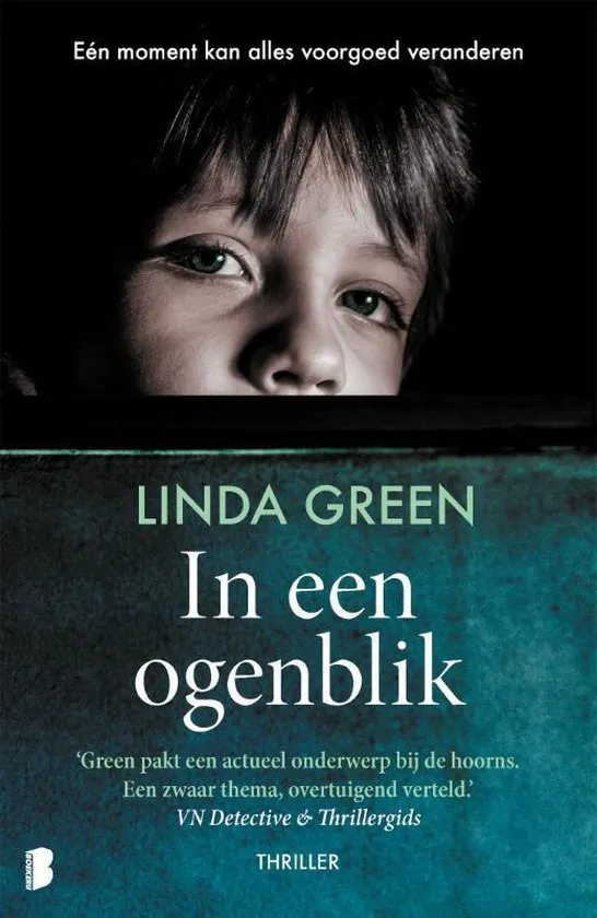 De omslag afbeelding van het boek In een ogenblik