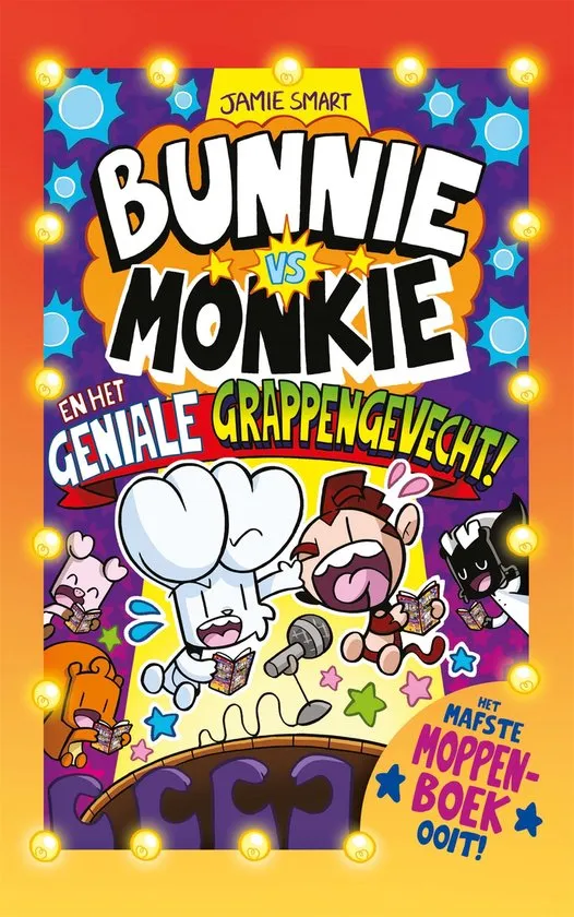 bunnie vs monkie en het geniale grappengevecht jamie smart kinderboek recensie thrillzone.jpg