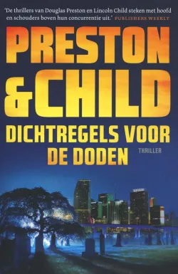 De omslag afbeelding van het boek Preston en Child - Dichtregels voor de doden