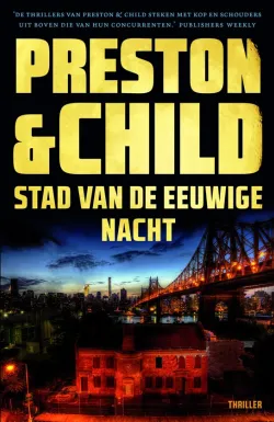 De omslag afbeelding van het boek Preston & Child - Stad van de eeuwige nacht